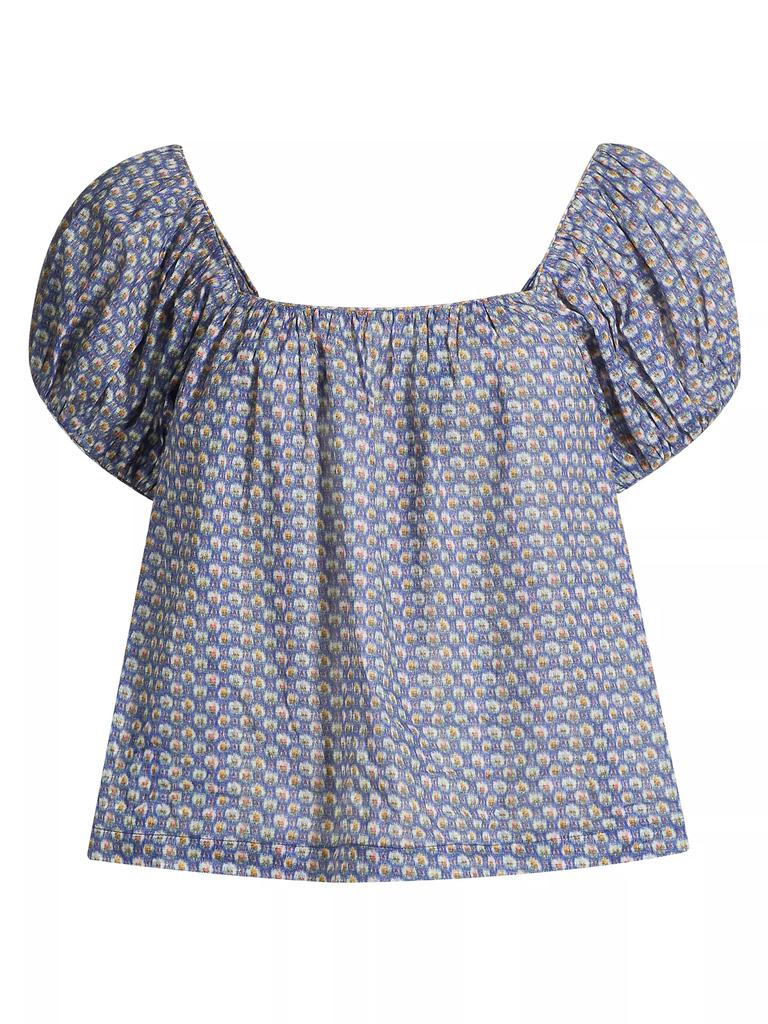 DÔEN Tonya Floral Cotton Top