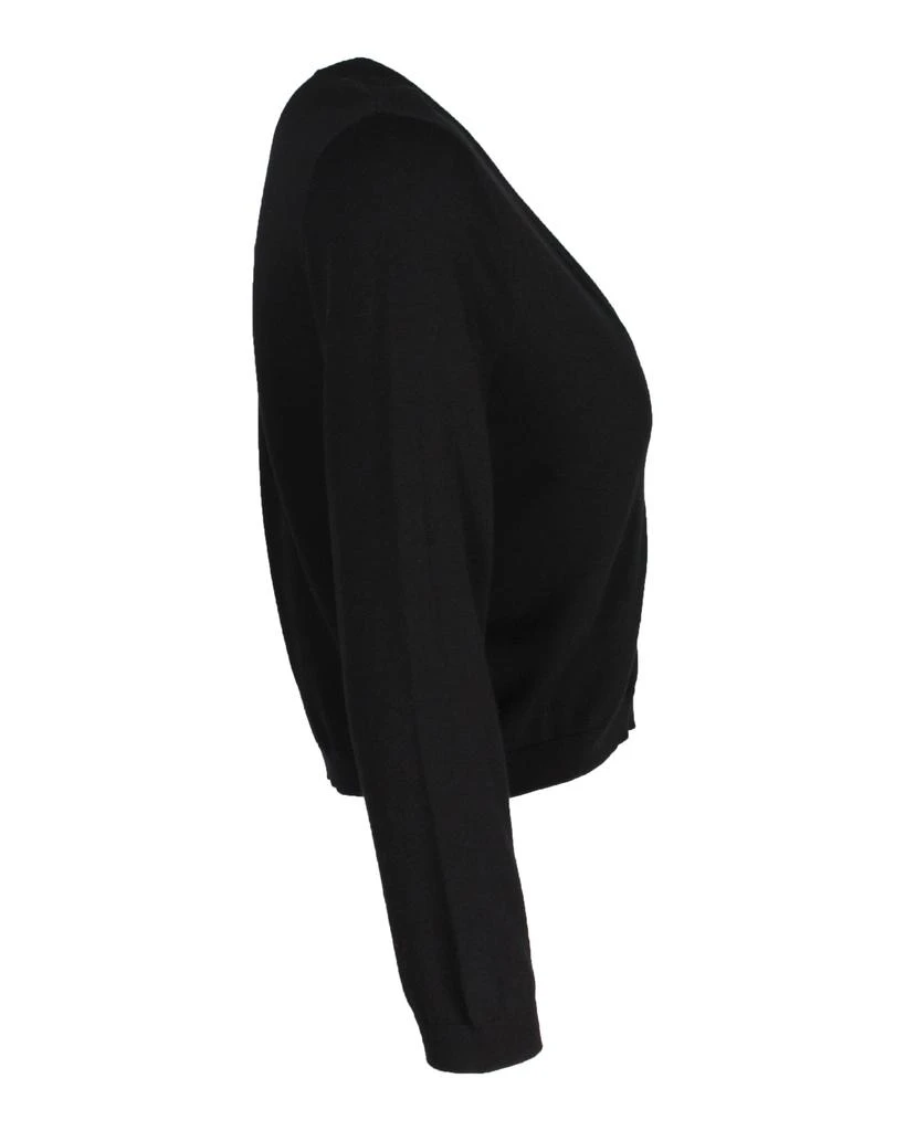 Max Mara Weekend Max Mara Weekend Cropped Cardigan in Black Viscose 2