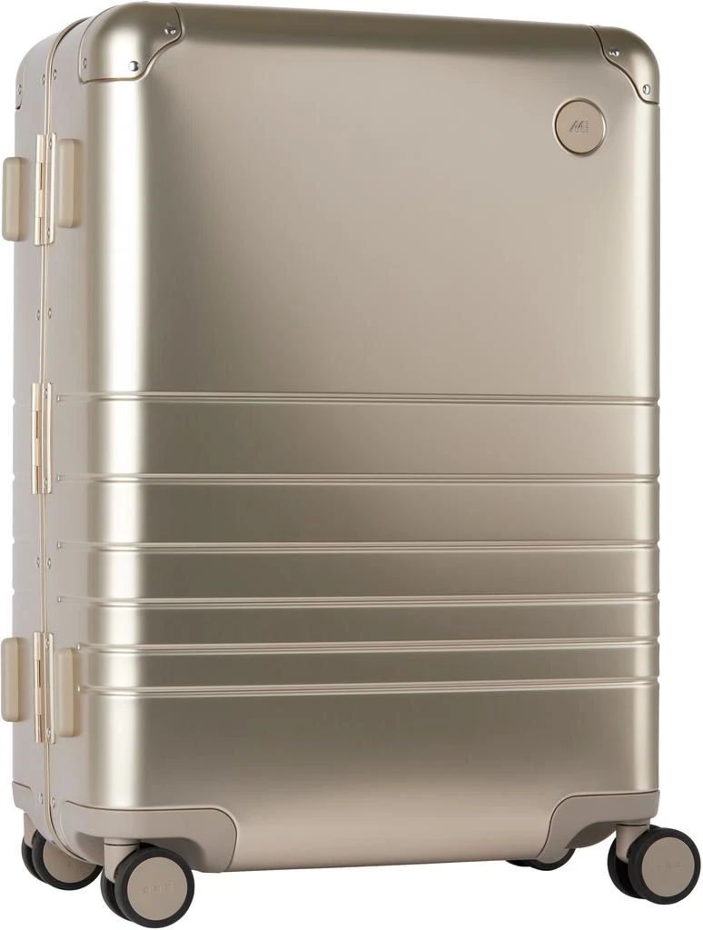 Monos Gold Aluminum Check-In Medium Suitcase 2
