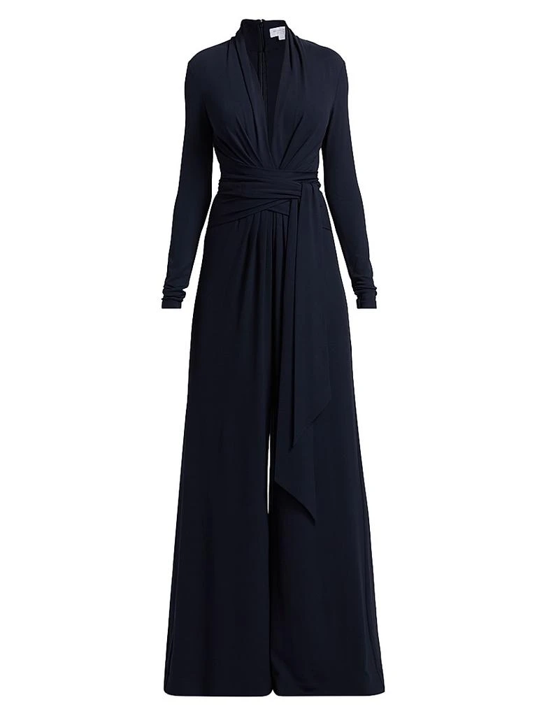 Michael Kors Tie-Waist Palazzo Jumpsuit 1