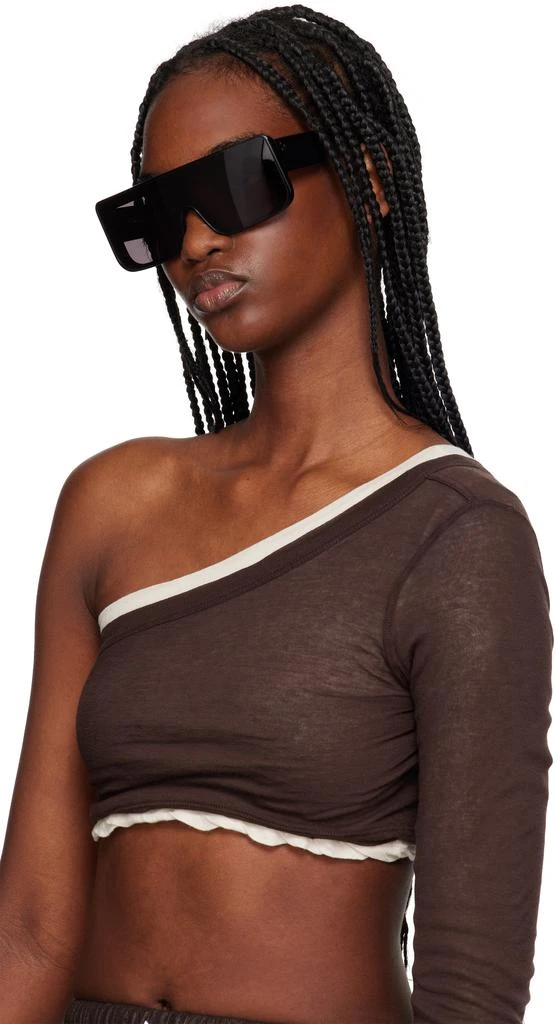 Rick Owens Black Hollywood Documenta Sunglasses 4