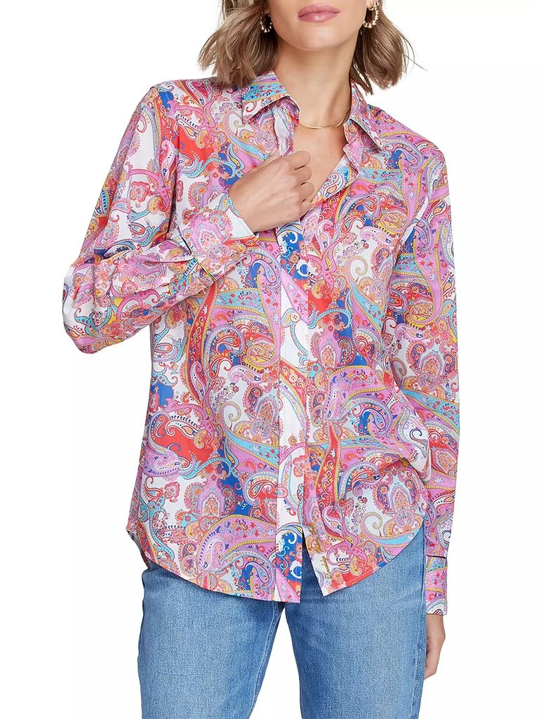 Robert Graham Carrie Paisley Cotton Shirt 3