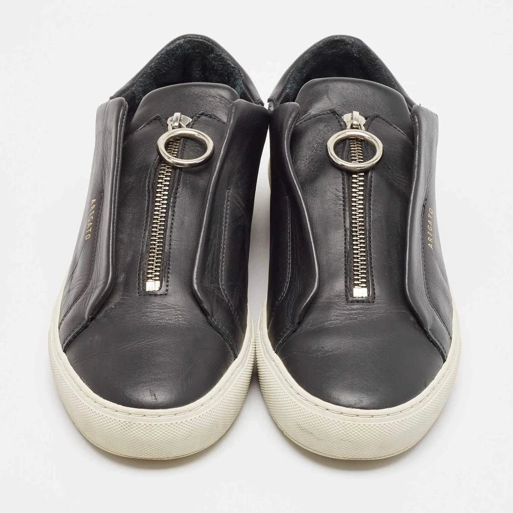 Axel Arigato Axel Arigato Black Leather Clean 90 Zip Up Sneakers Size 40 3