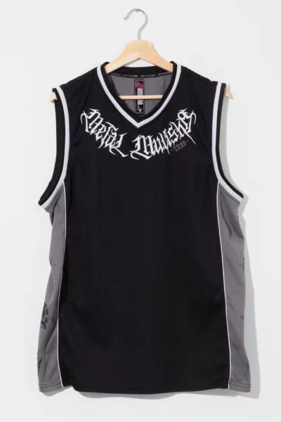 Urban Outfitters Vintage Y2K Metal Mulisha Embroidered Sleeveless Jersey