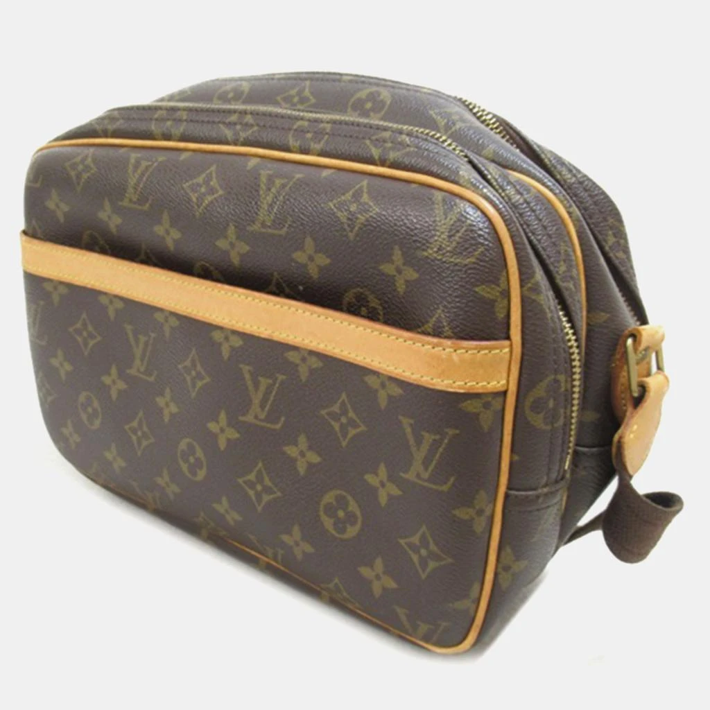 Louis Vuitton Louis Vuitton Brown Canvas Monogram Reporter PM  Crossbody Bag 3