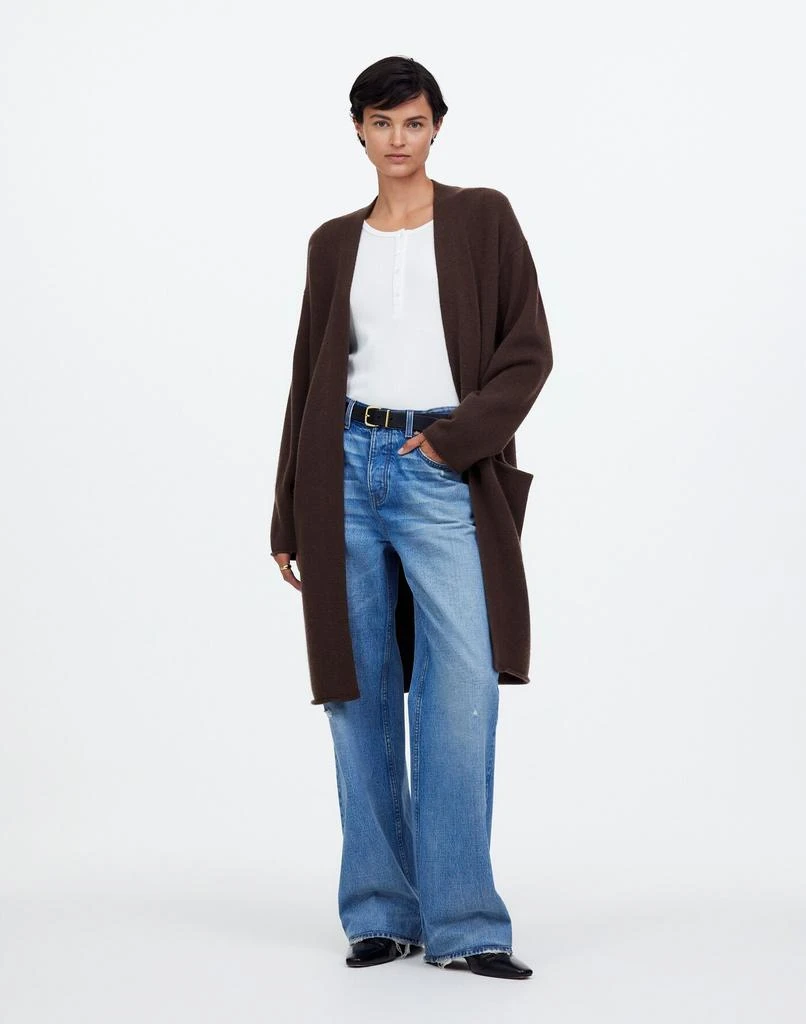 Madewell Wool-Blend Duster Cardigan Sweater 4