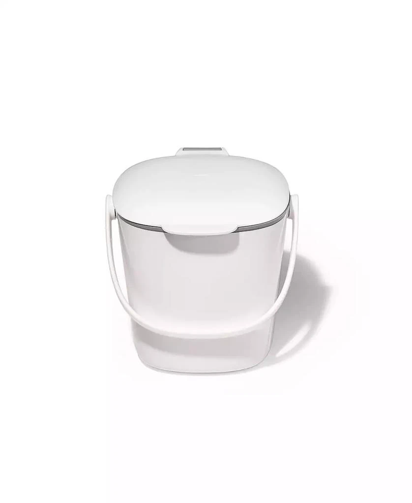 OXO Easy Clean 0.75 Gallon Compost Bin, White 1