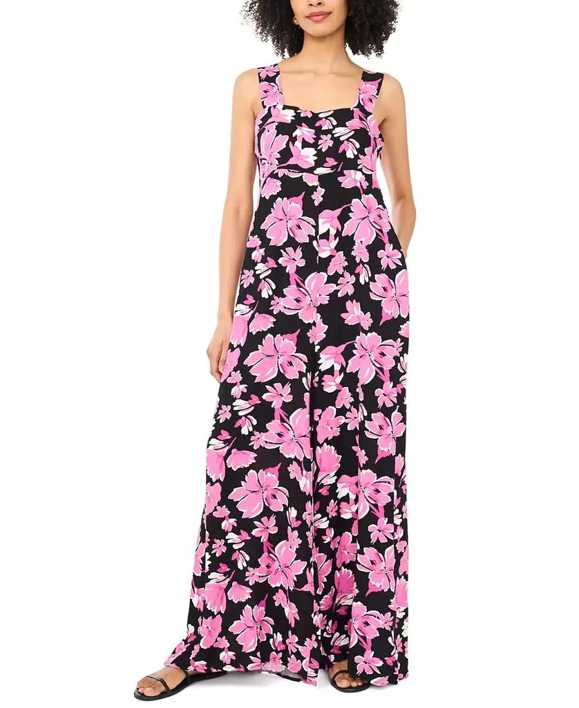 Vince Camuto Women
s Square Neck Sleeveless Jumpsuit