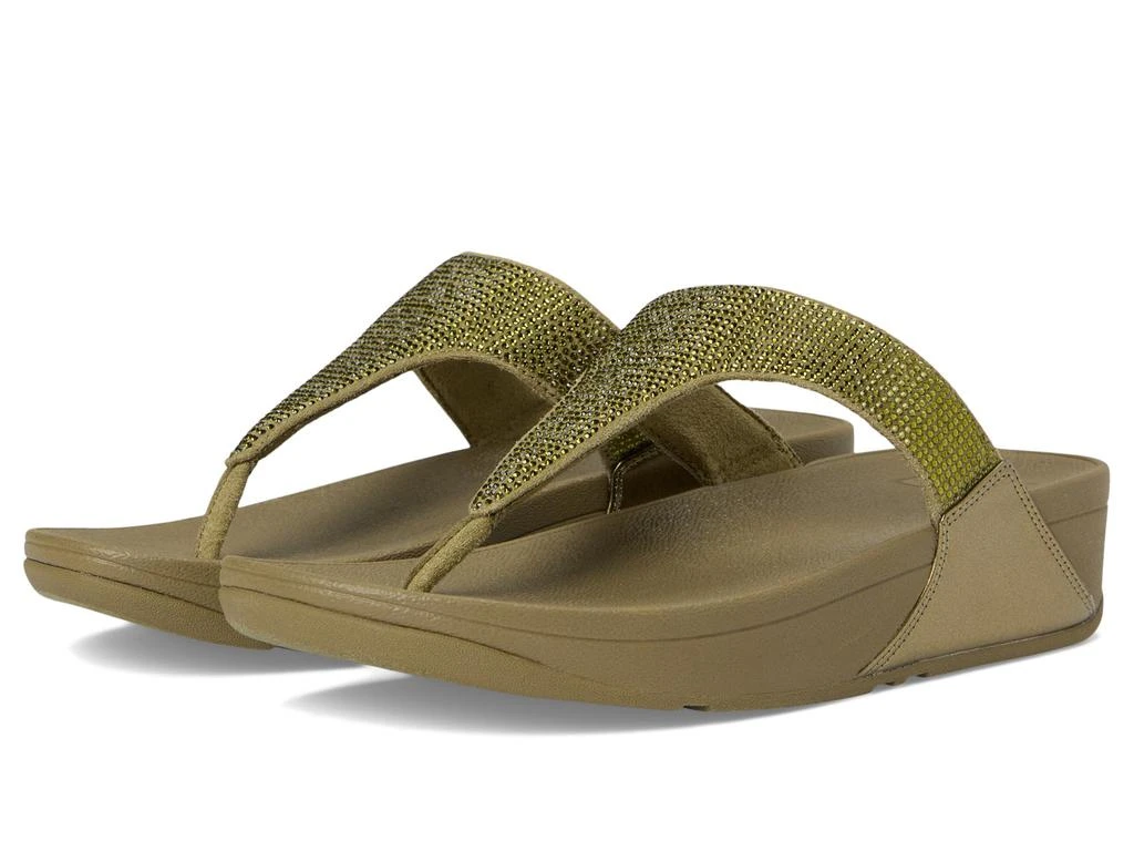 FitFlop Lulu Crystal Embellished Toe-Post Sandals 1