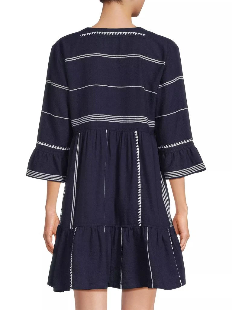 LEMLEM Hanna Bell-Sleeve Minidress 5