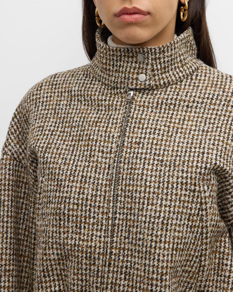 ジャケット・アウター PHENOMENON HOUNDSTOOTH STAND COLLAR JKT A.L.C. Harrison Stand-Collar Houndstooth Jacket - Jackets