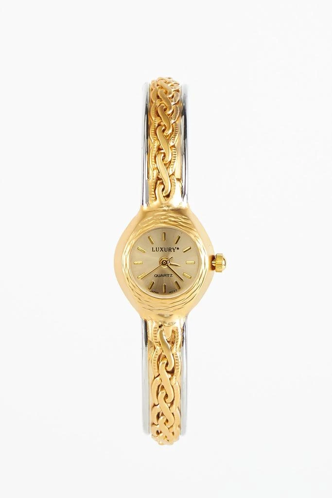 Los Angeles Apparel WCHRSILGO - Women's Gold Bracelet Watch 2