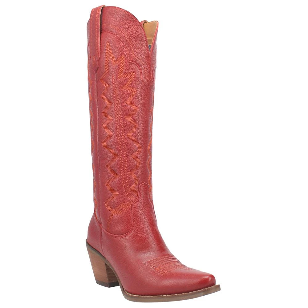 Dingo High Cotton Snip Toe Cowboy Boots 2