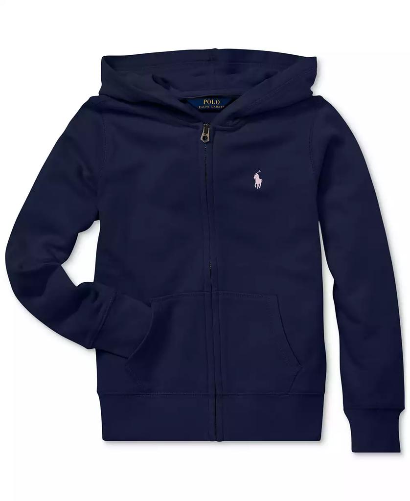 Ralph Lauren Big Girls French Terry Full-Zip Hoodie