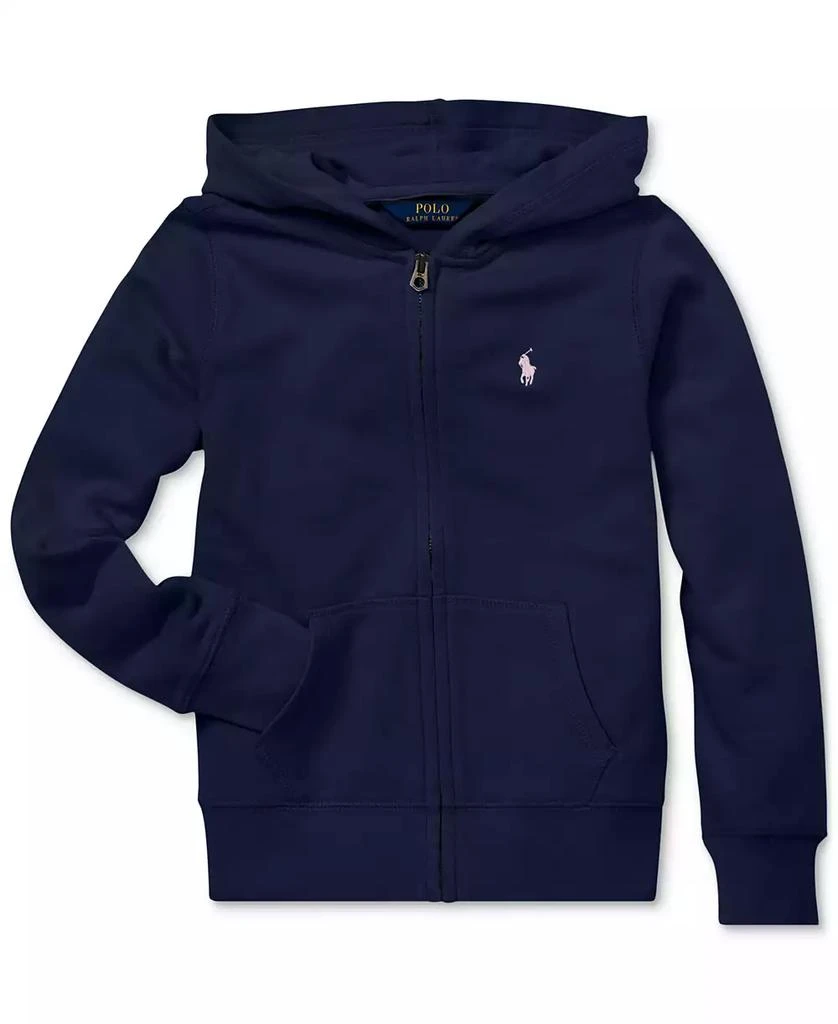 Polo Ralph Lauren Big Girls French Terry Full-Zip Hoodie 1