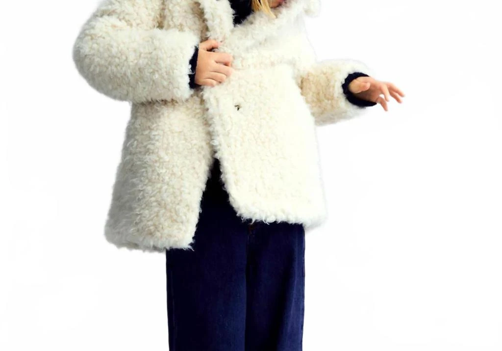 The New Society Ninette Coat In White