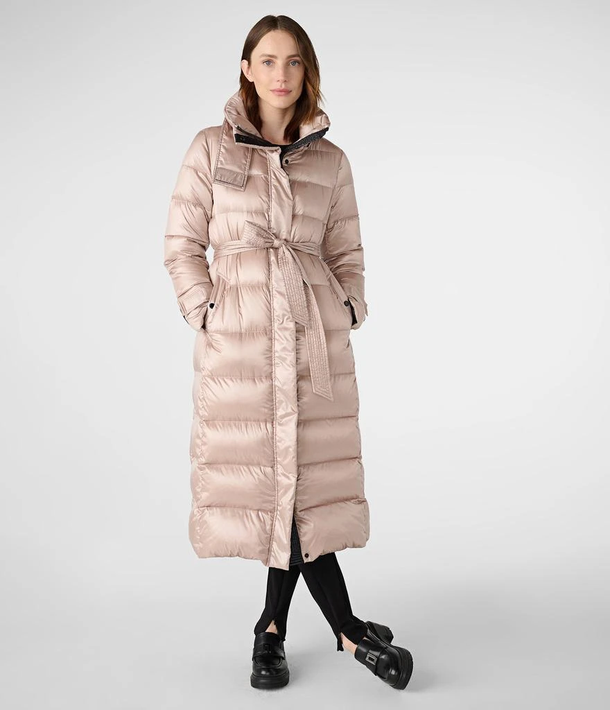 Karl Lagerfeld Paris CONTRAST MAXI BELTED PUFFER 4