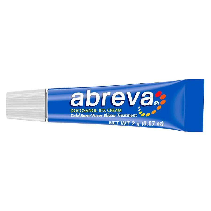 Abreva Docosanol 10% Cold Sore Cream Tube 3