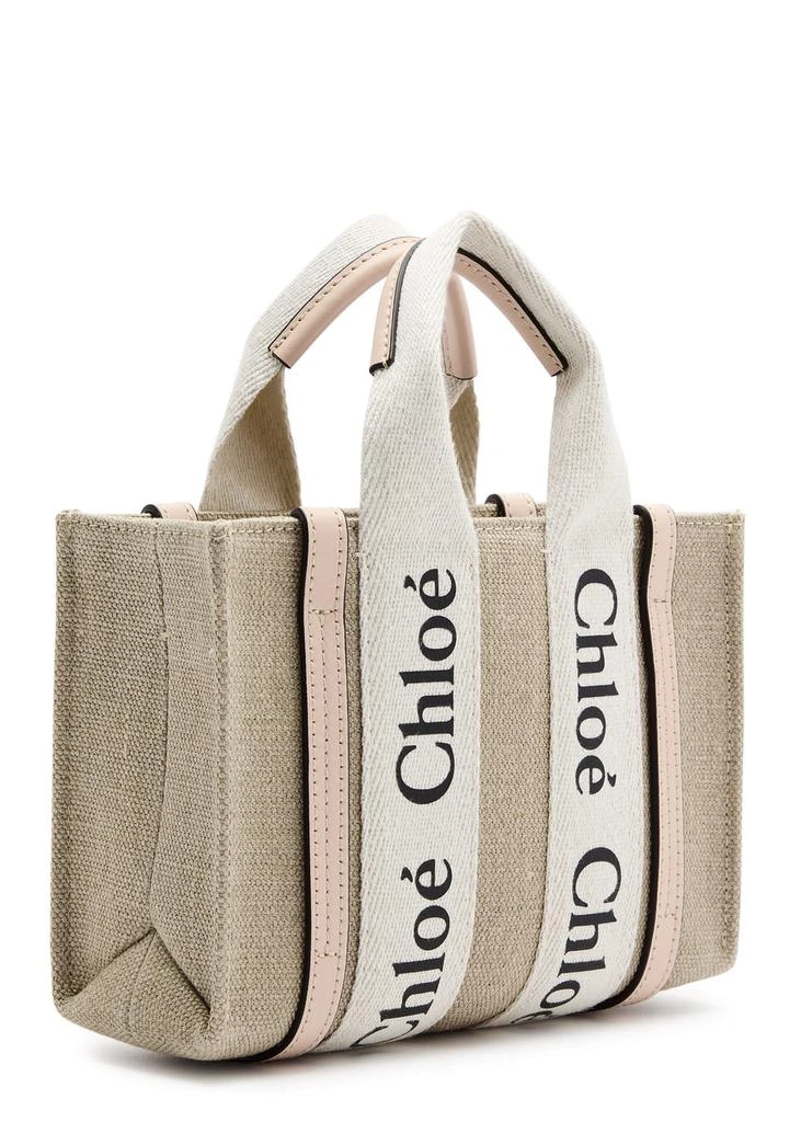 Chloé Woody mini canvas tote 2