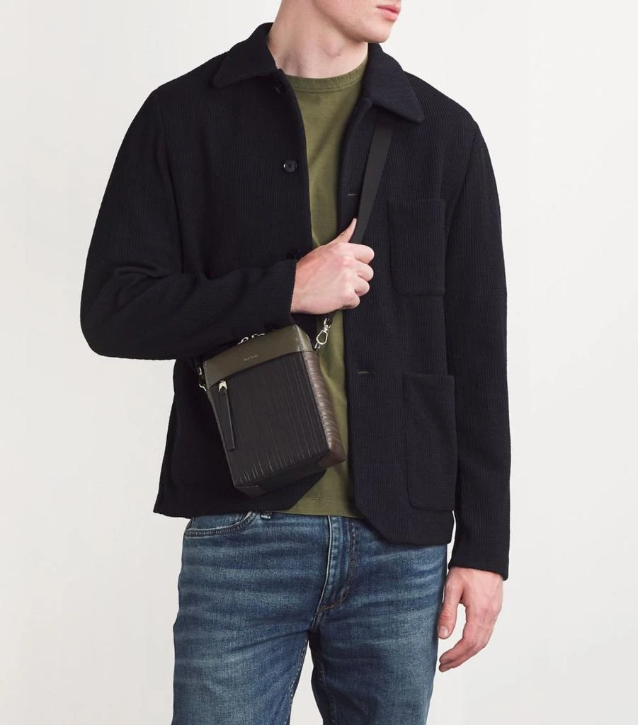 Paul Smith Leather Embossed Cross-Body Bag 2