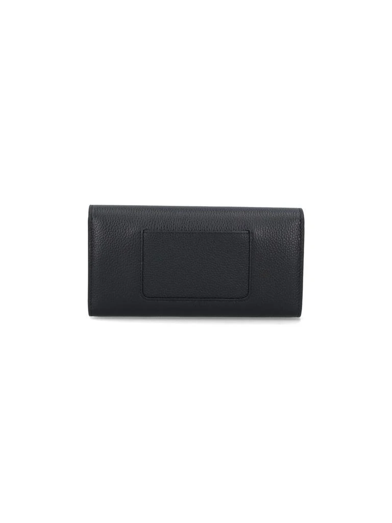 Mulberry Textured Black Calf Leather Darley Wallet 3