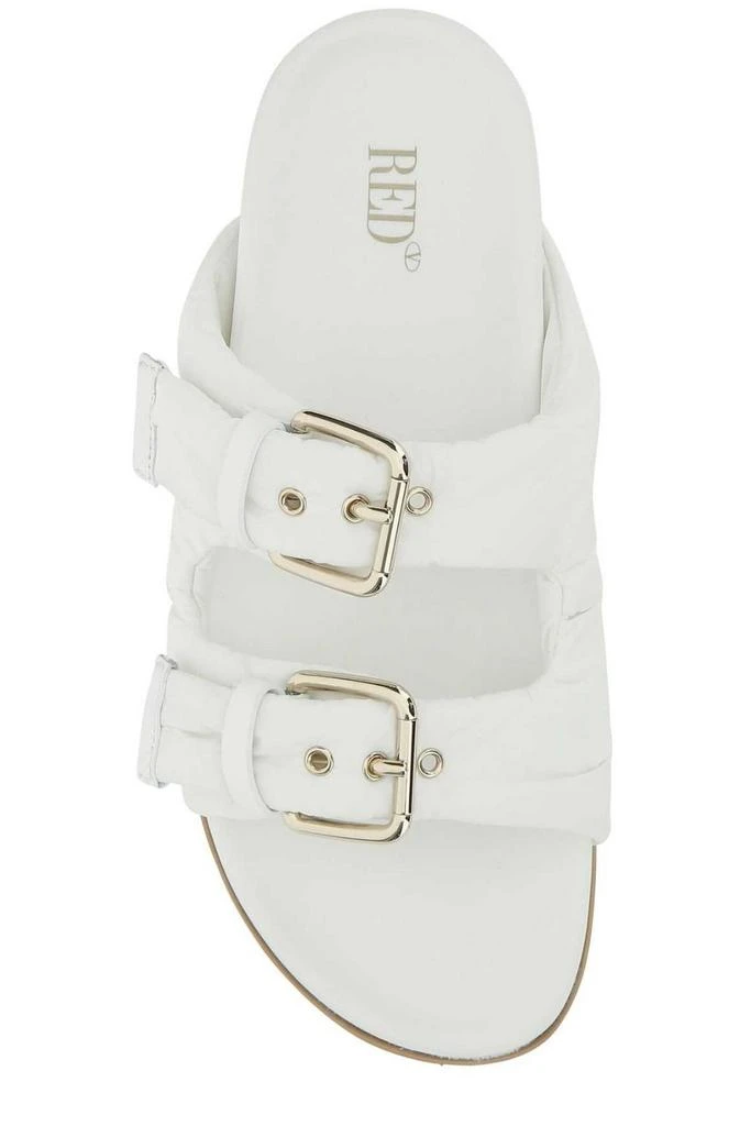 RED Valentino REDValentino Puffy Buckle Slides 3