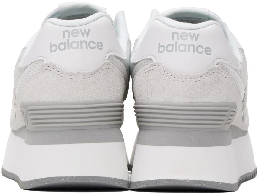 New Balance Gray 574+ Sneakers 2