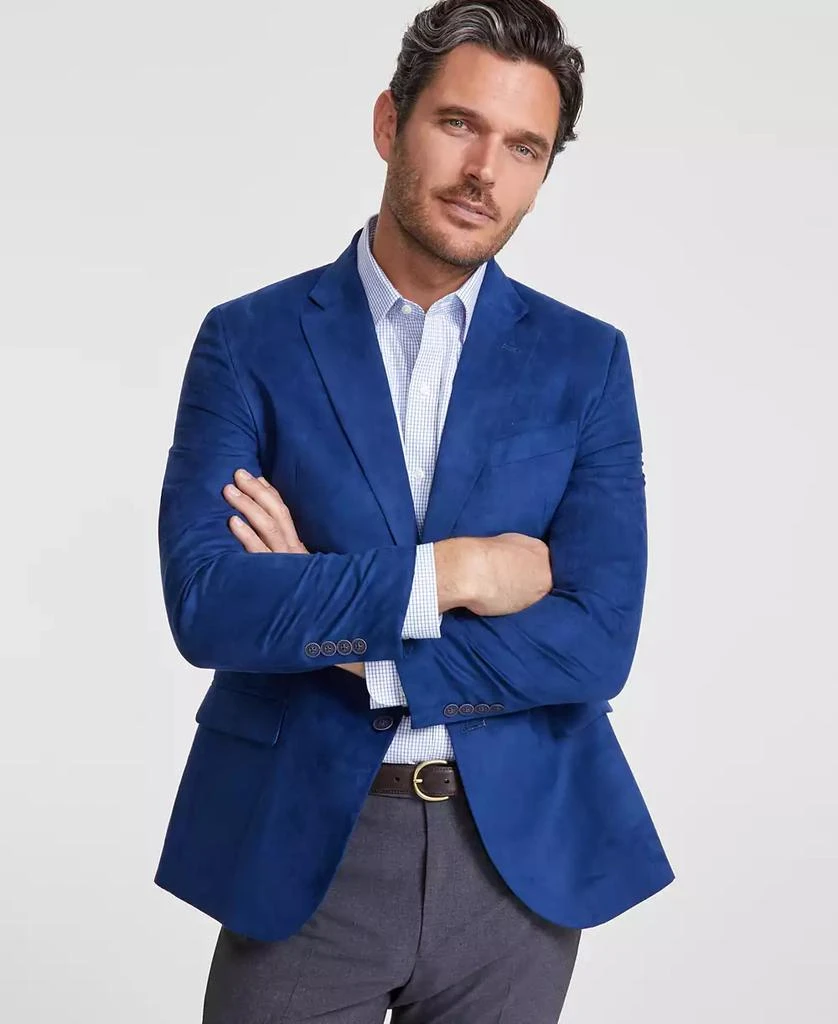 Nautica Men's Modern-Fit Faux-Suede Sport Coat 1