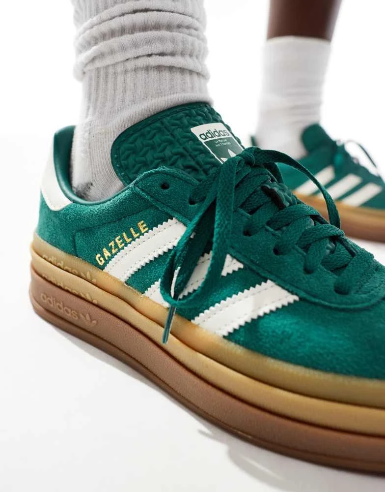 adidas gazelle silver green womens adidas Gazelle Shoes - Men's - Mineral Green / Off White / White