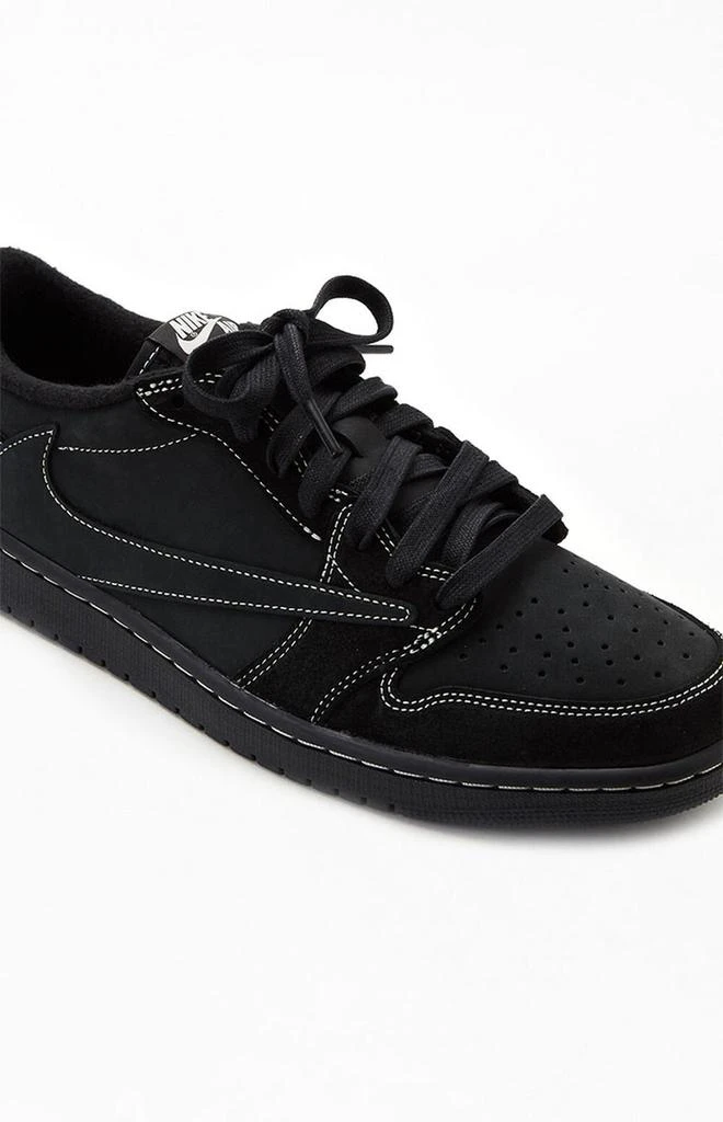 Jordan x Travis Scott 1 Low Black Phantom Shoes 6