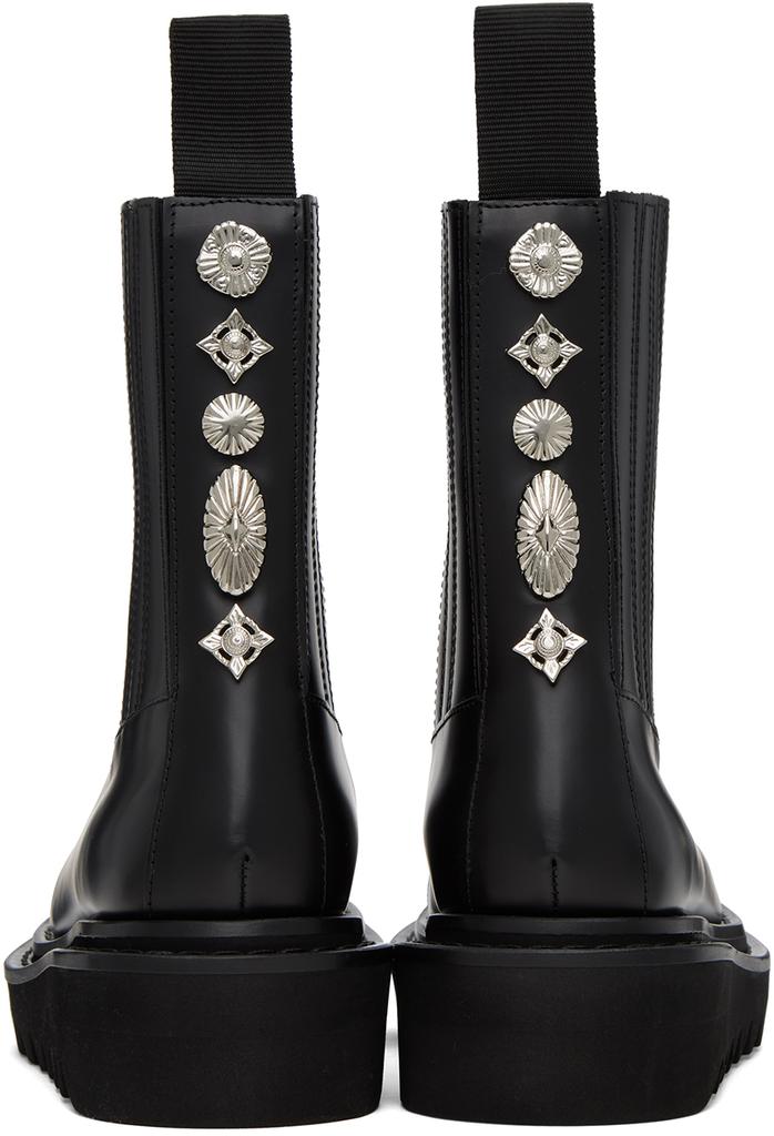 Toga Pulla Black Side Gore Boots