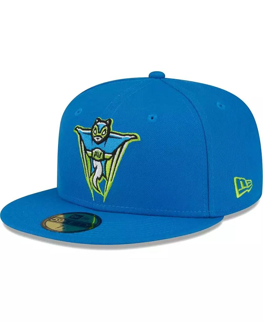 New Era Men's Black Richmond Flying Squirrels Copa De La Diversion 59FIFTY Fitted Hat 1