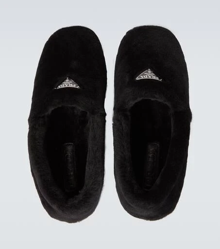 Prada Shearling slippers 4