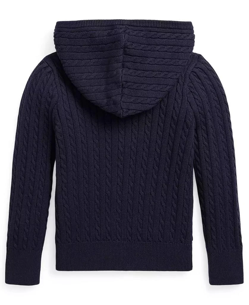Ralph Lauren Girls
 2T-6X Mini-Cable Full-Zip Hoodie 2