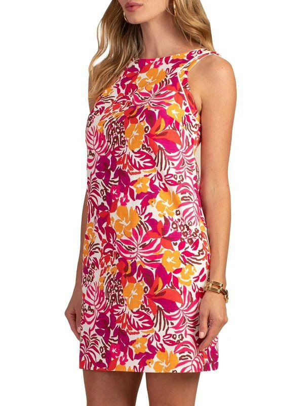 Trina Turk Sansour Floral Cotton Dress 3