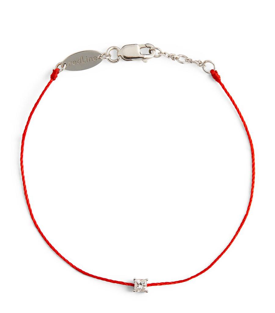 Redline White Gold and Diamond Princesse Bracelet