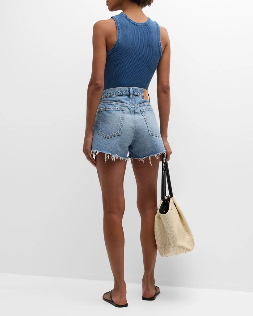 MOUSSY VINTAGE Troppard Denim Shorts 4