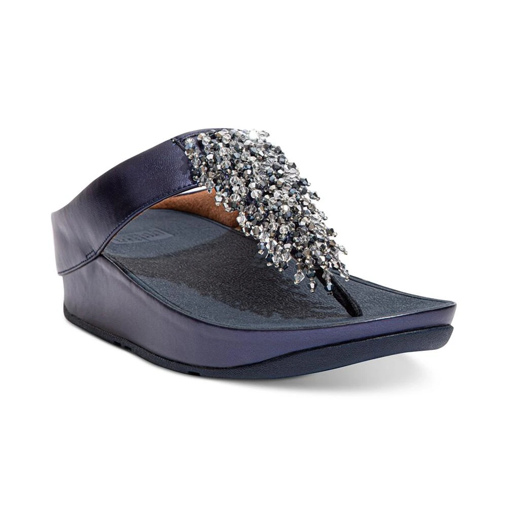 FitFlop Women's Rumba Beaded Toe-Post Sandals 1