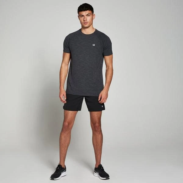 MP MP Men's Performance Short Sleeve T-Shirt - Black Marl 3