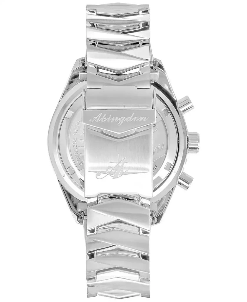 Abingdon Co. Women's Jackie Chronograph Multifunctional Stainless Steel Bracelet Watch 41-1/2mm 2