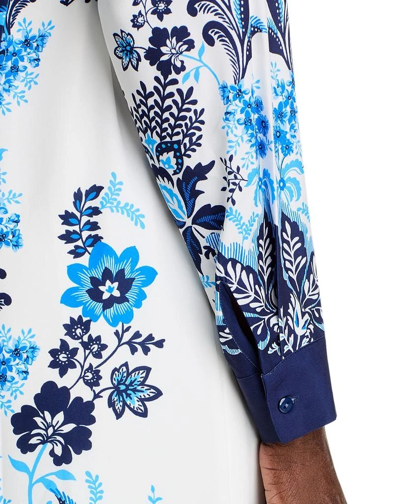 Tahari Printed Belted Shirt Dress 2