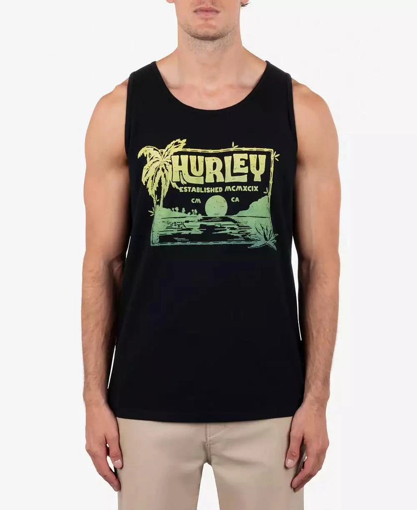 Hurley Men's Island Vibes Slub Tank Top 1