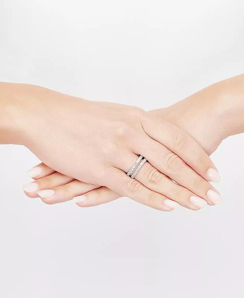 Grown With Love IGI Certified Lab Grown Diamond (1-1/2 ct. t.w.) Enhancer Ring in 14k White or Yellow Gold