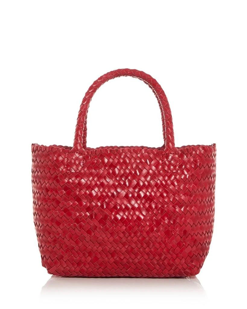Madewell Handwoven Mini Leather Tote 1