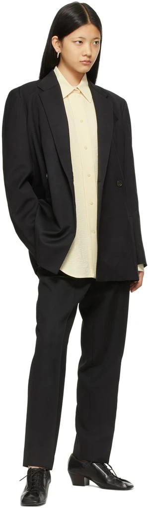 Totême Black Wool Oversized Blazer 4
