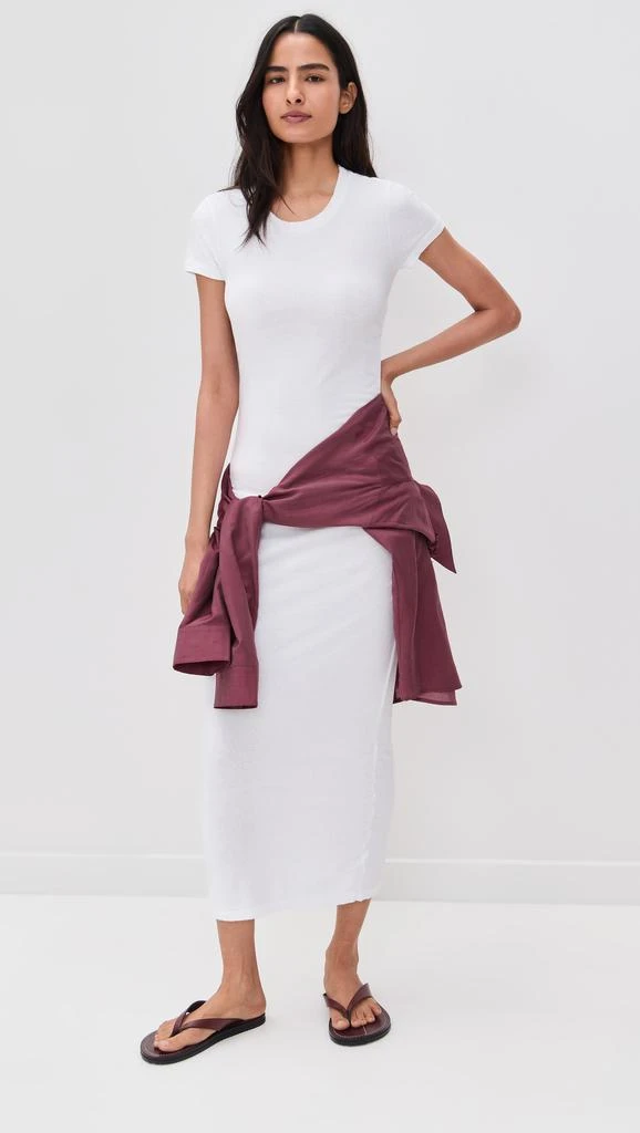 James Perse Ruched T-Shirt Dress 6