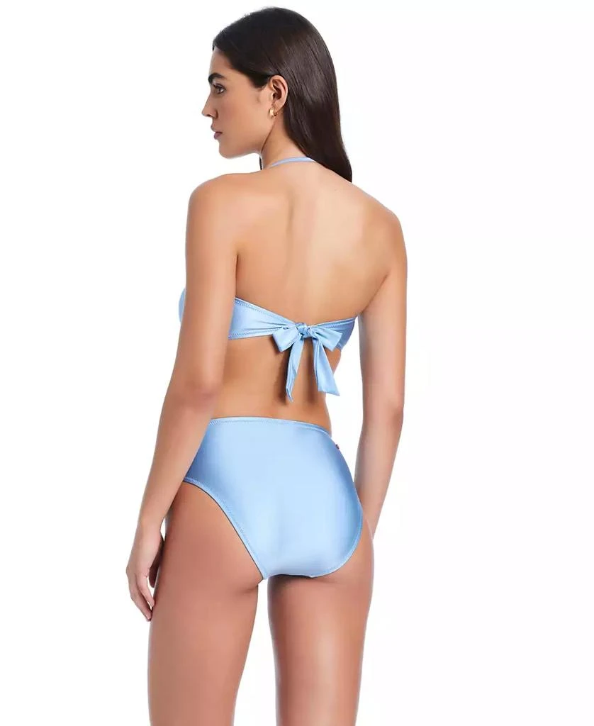 Red Carter Pearls Of Wisdom O-Ring Bandeau Top 8