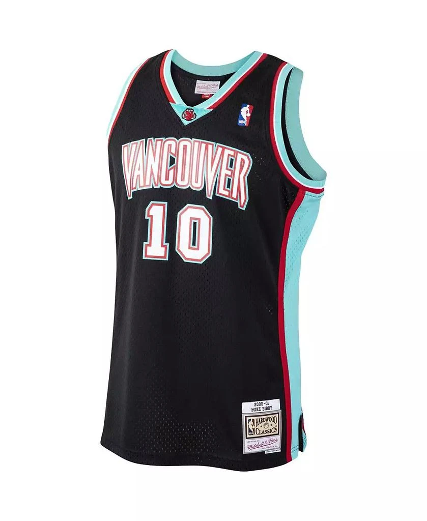 Mitchell & Ness Men's Mike Bibby Black Vancouver Grizzlies 2000-01 Hardwood Classics Swingman Jersey 3