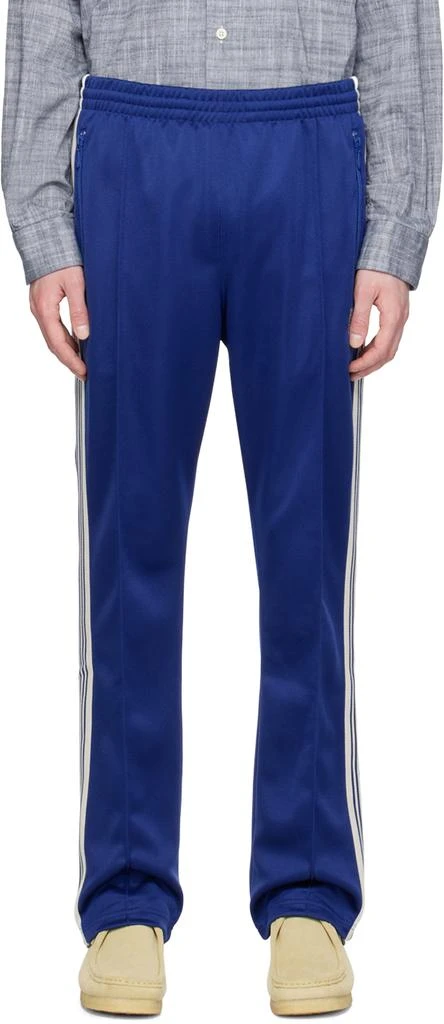 Needles Blue Narrow Track Pants 1