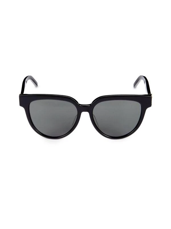 Yves Saint Laurent 55MM Oval Sunglasses 1